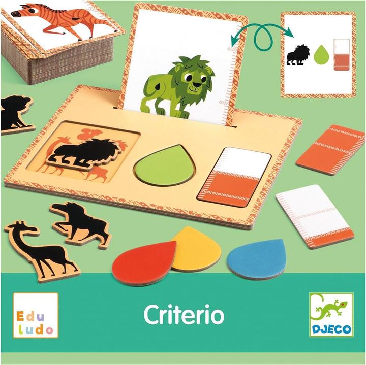 Image du produit Djeco Eduludo Criterio (mult)
