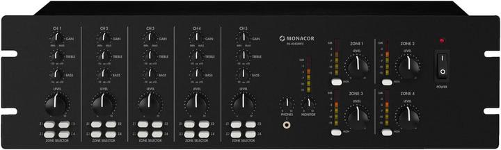 Monacor ELA-Vorverstärker PA-4040MPX 4 (Studio- und Livemixer)