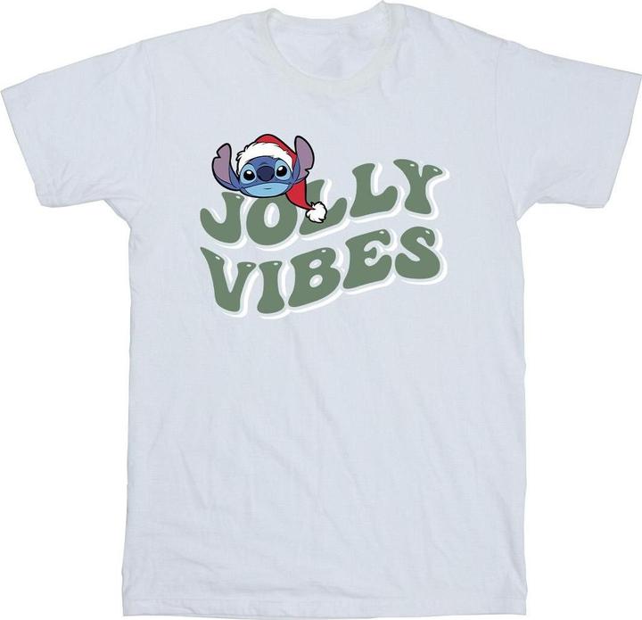 Immagine prodotto Disney Lilo & Stitch Jolly Chilling Vibes Maglietta Uomo (XL)