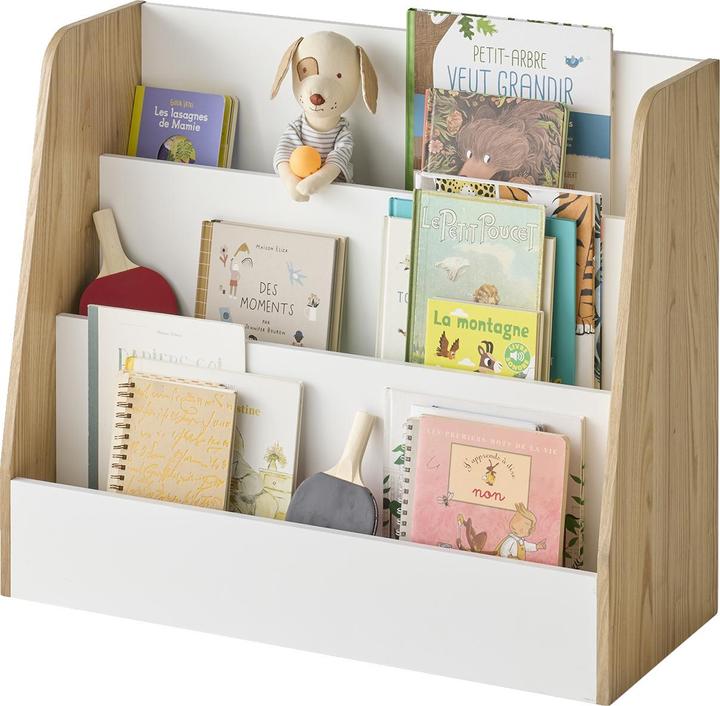 Immagine prodotto Vertbaudet Niedriges Kinderzimmer Bücherregal mit 3 Fächern YEL