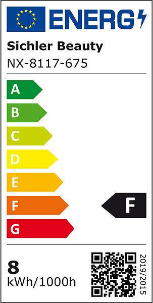 Energie-Label Sichler LED-Spiegelleuchte (504 lm)
