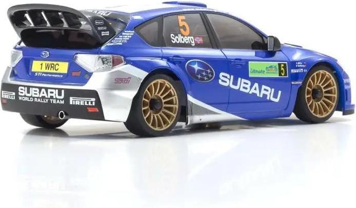 Image du produit Kyosho Mini-Z MA020 Subaru Impreza WRC 2008 Blanc, ARTR, 1:27 (Presque prêt à être conduite)