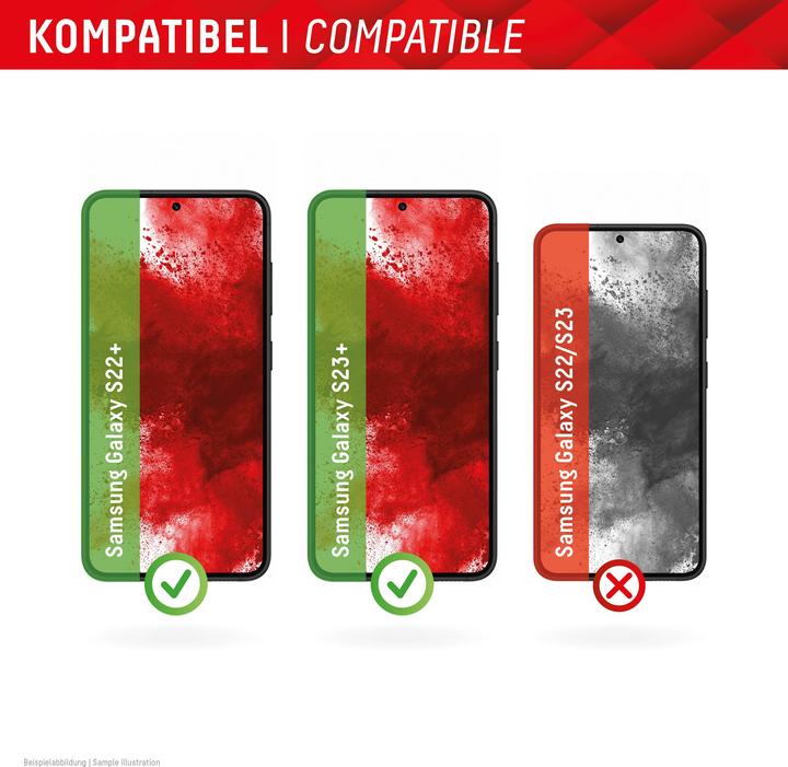 Productafbeelding Displex Premium glas, volledig gepantserd glas (1 Stuk, Samsung Galaxy S22 5G, Samsung Galaxy S23+)
