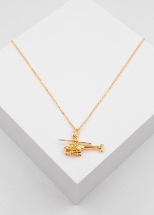 Actual product image Muau Helicopter (750/18K yellow gold)