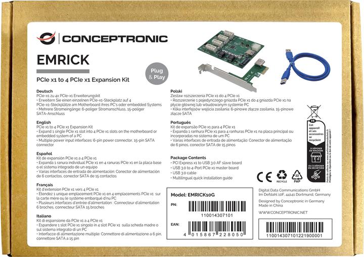 Produktbild Conceptronic PCI Express Card