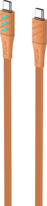 Actual product image Havit Ladekabel Typ C CB6254 orange (1 m)