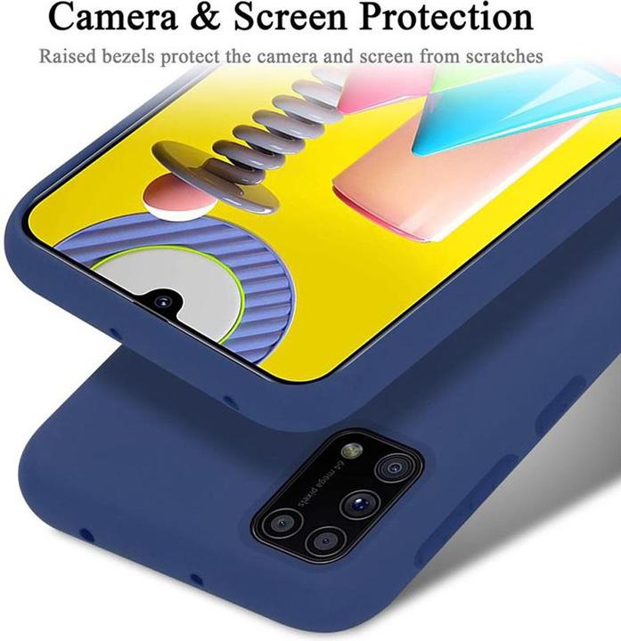 Actual product image Cadorabo TPU Liquid Silicone Case Cover (Samsung Galaxy M31)