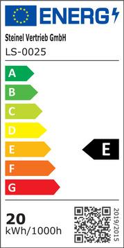 Energy Label Steinel LED Spotlight (2120 lm)