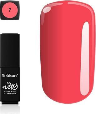 Actual product image Silcare Flexy Hybrid Gel Hybrid Lacquer 07 4.5G (07, Gel-Effect Nail Polish)