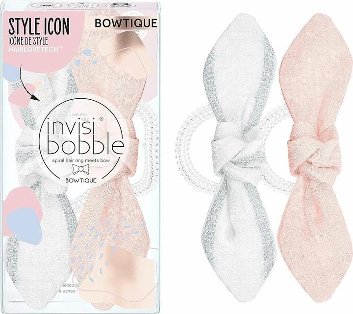 Immagine prodotto Invisibobble BOWTIQUE - Duo Nordic Breeze Summer Lemming Go (Elastico per capelli)