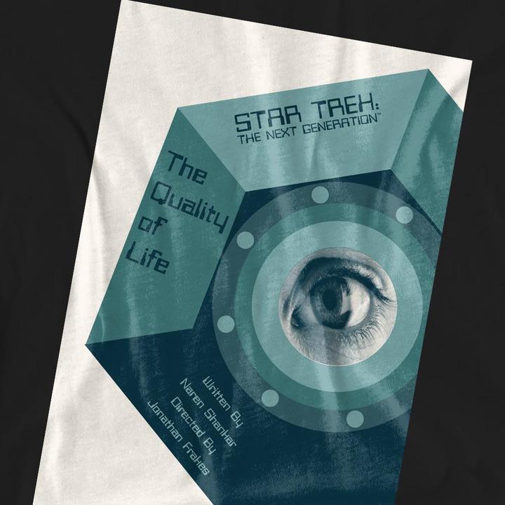 Actual product image Unisex Adult The Next Generation Season 6 Episode 9 T-Shirt (S)