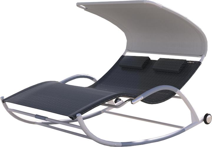 Actual product image Leco Schaukelliege mit Sonnendach EDDA (206 cm)