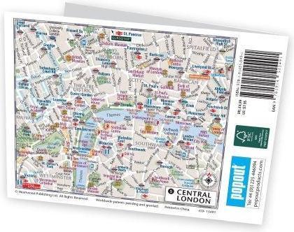 Actual product image London Bus and Underground PopOut Map