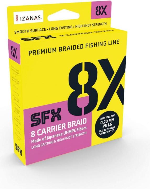 Produktbild Sufix 8x SFX Carrier Braid – 3200m