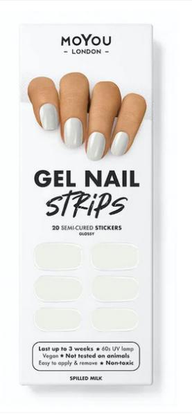 Produktbild MoYou London Gel Nail Strips (Nagellacktrockner, Spilled Milk)