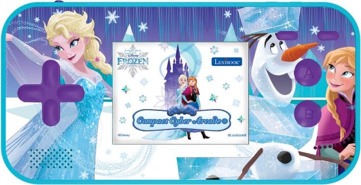 Produktbild Lexibook JL2367FZ Disney Frozen Die Eiskönigin ELSA Compact Cyber Arcade Tragbare Spielkonsole, 1