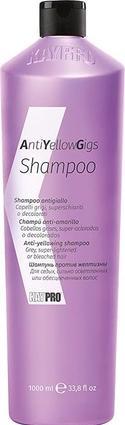 Image du produit Kay Color KEPRO Kay Pro No Yellow Gigs Shampooing anti-jaune pour cheveux blonds, décolorés ou gris 1000ml (1000 ml)