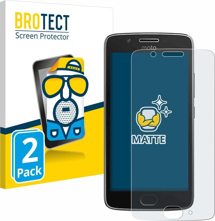 Image du produit BROTECT Film de protection antireflet Protection d'écran mat (2 pièce(s), Motorola Moto G5)