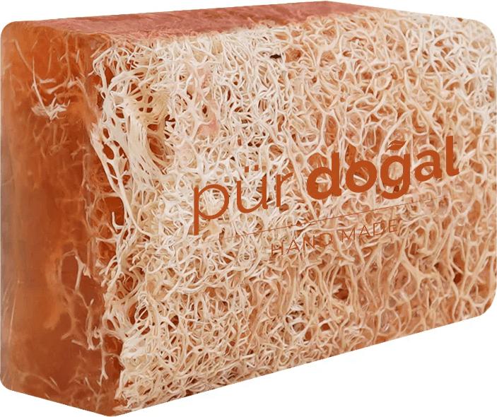 Produktbild Pür Doğal 100% Natürliche Kürbisfaser Seife mit Argan Öl 130gr