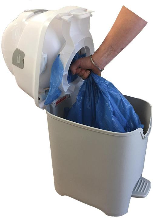Immagine prodotto Diaper Champ Secchio per pannolini One Standard Handsfree 60 l Argento