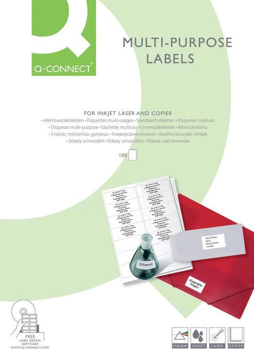 Actual product image Q-Connect Labels