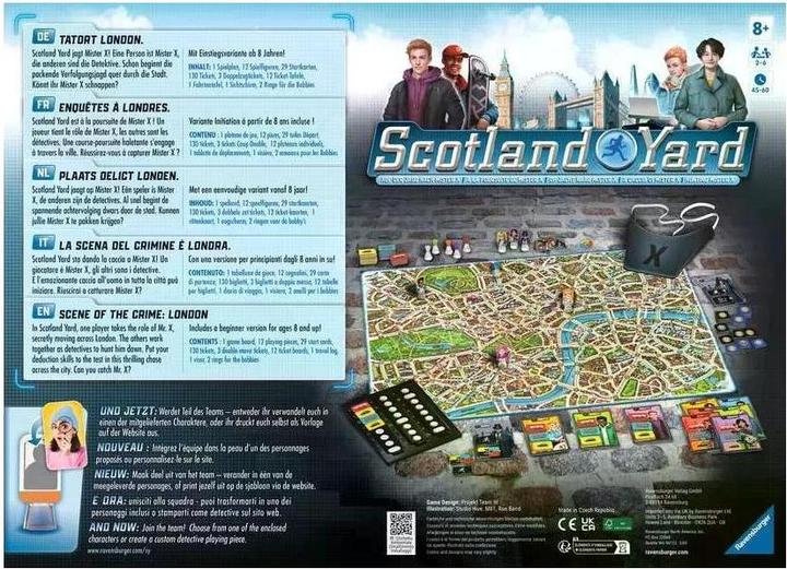 Immagine prodotto Ravensburger Scotland Yard (Tedesco, Francese, Italiano, Inglese)