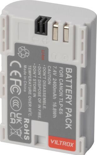 Produktbild Viltrox TLP E6 Battery ( LP E6 ) TYPE C 2400MAH for Canon Camera (Akku)
