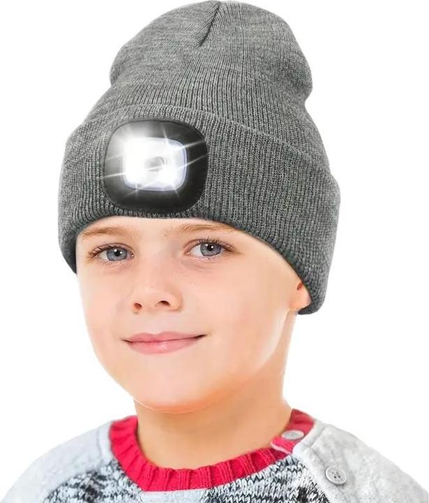 Produktbild Out of the blue Beanie-Mütze mit LED Licht Universalgrösse Grau