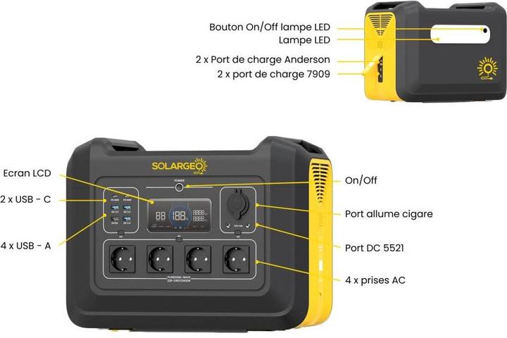 Image du produit Solargeo Elecfull (2232 Wh, 26 kg)