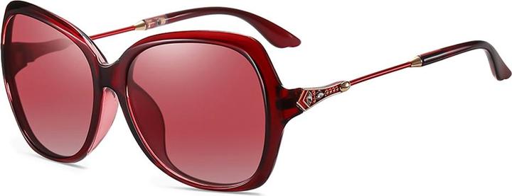 Immagine prodotto Techsuit - Sunglasses Polarized (8881) - for Women with UV Protection, PC - Red