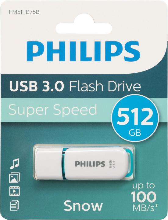 Produktbild Philips Snow Edition (512 GB, USB 3.0)