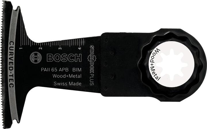 Actual product image Bosch Zubehör StarlockPlus BIM plunge cut saw blade PAII 65 APB Wood and Metal, 65 x 50 mm