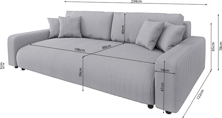 Produktbild Ropez Sara (Bettsofa)