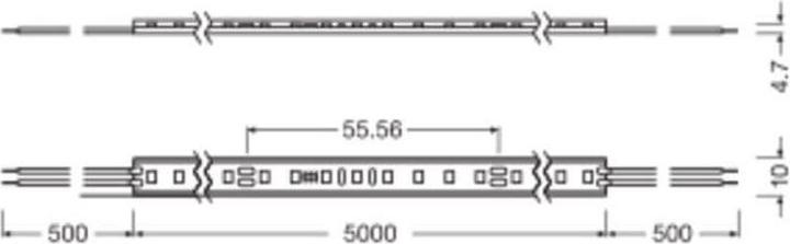 Actual product image Ledvance LS P -1500/940/5/IP (Neutral White, 500 cm, Indoor, Outdoor)