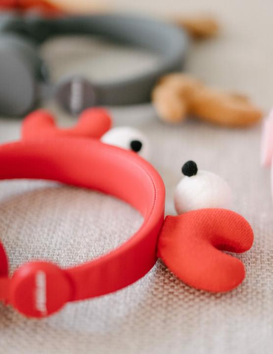 Actual product image Kidywolf Headphone Crab