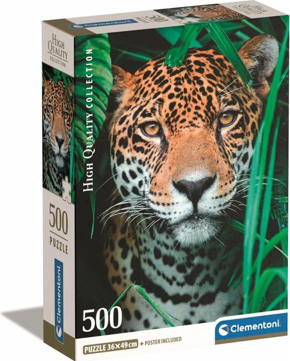 Produktbild Clementoni Jaguar in the Jungle (500 Teile)