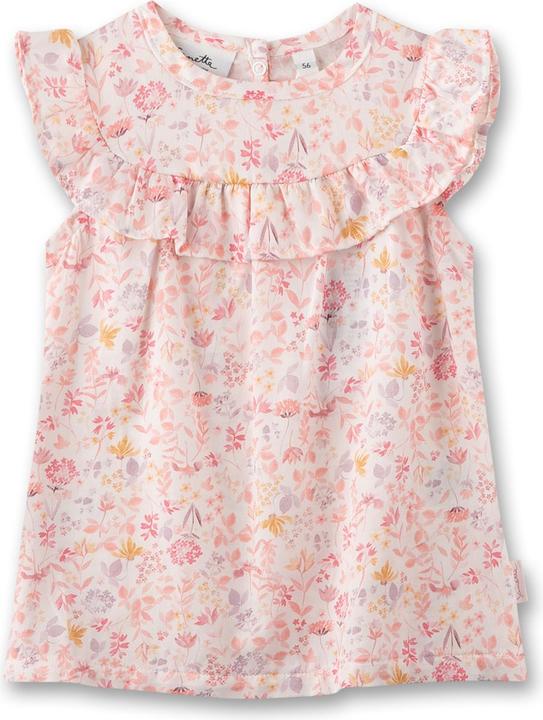 Sanetta Baby Kleid Blumen Off-White