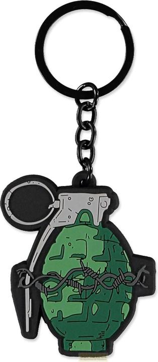 Actual product image Difuzed Borderlands - Lovebomb Rubber Keychain