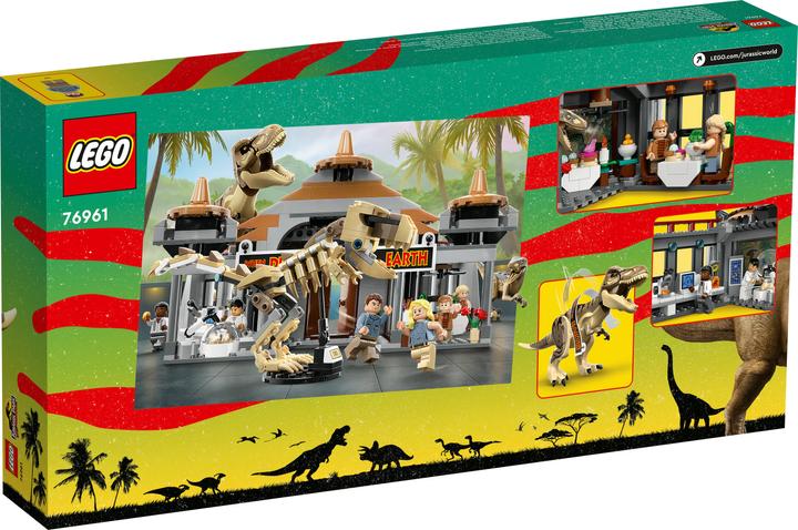 Actual product image LEGO Attack of the T. rex and the raptor on the visitor centre (76961, LEGO Jurassic World)