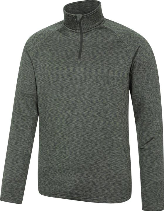 Actual product image Mountain Warehouse Mens Power Quarter Zip Midlayer (XXL)