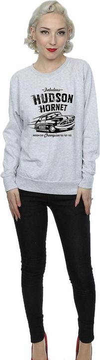 Actual product image Cars Womens/Ladies Hudson Hornet Heather Sweatshirt (XXL)