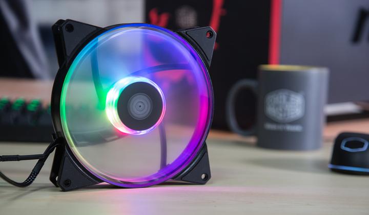 Actual product image Cooler Master MasterFan MF140R (140 mm, 1 x)