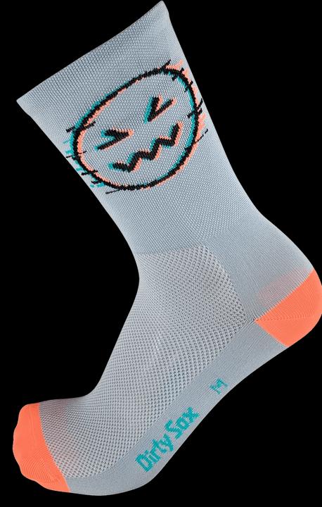 Dirtysox Hammer Time - Velosocken - Cloud Gray - 20cm