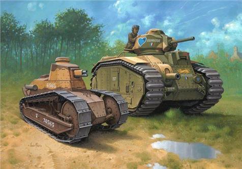 Immagine prodotto Revell Char B.1 a Renault FT.17