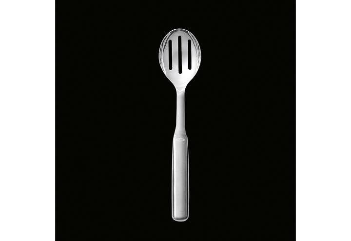 Actual product image OXO Steel serving spoon with slots, 28cm (Serving spoon)