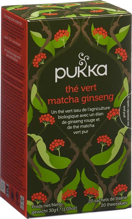 Immagine prodotto Pukka Ginseng Matcha Green (30 g)