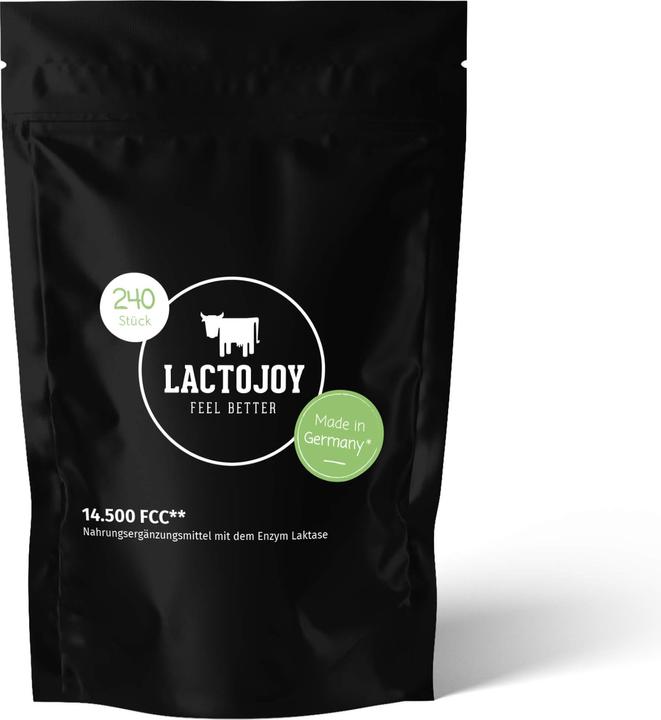 Immagine prodotto Lactojoy Confezione di ricarica di lattasi (240 Pezzo/i, Pillole, 43.20 g)