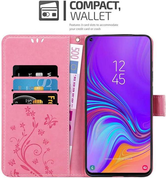 Produktbild Cadorabo Flower Book Cover (Samsung Galaxy A8s)
