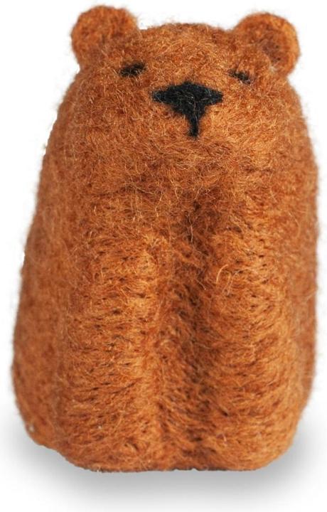 Actual product image Agna Wool Bear - felt craft kit