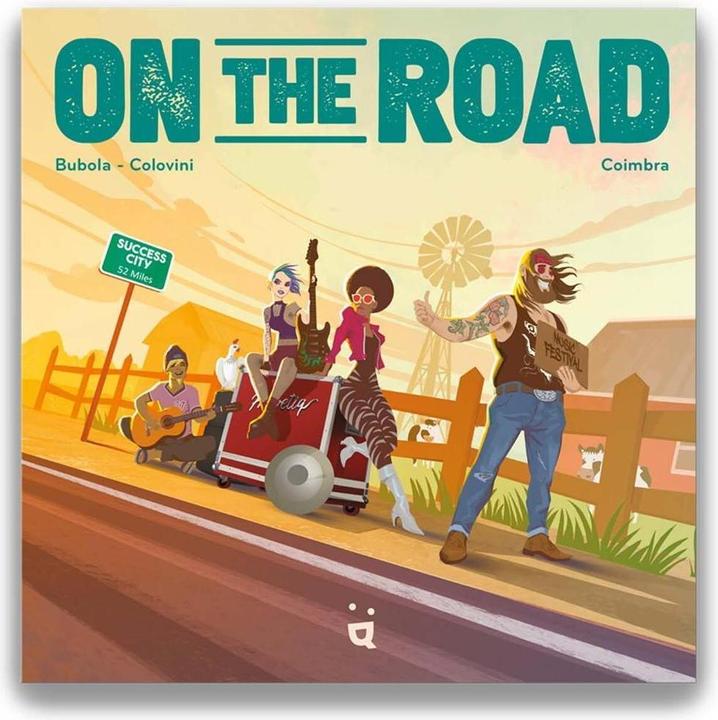 Actual product image Helvetiq On the road (Leo Colovini, Gabriele Bubola, Dutch, German, English, Spanish, French)